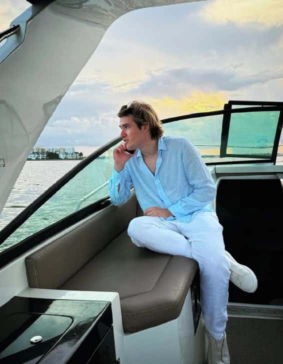 Irina Dubchova s sinom